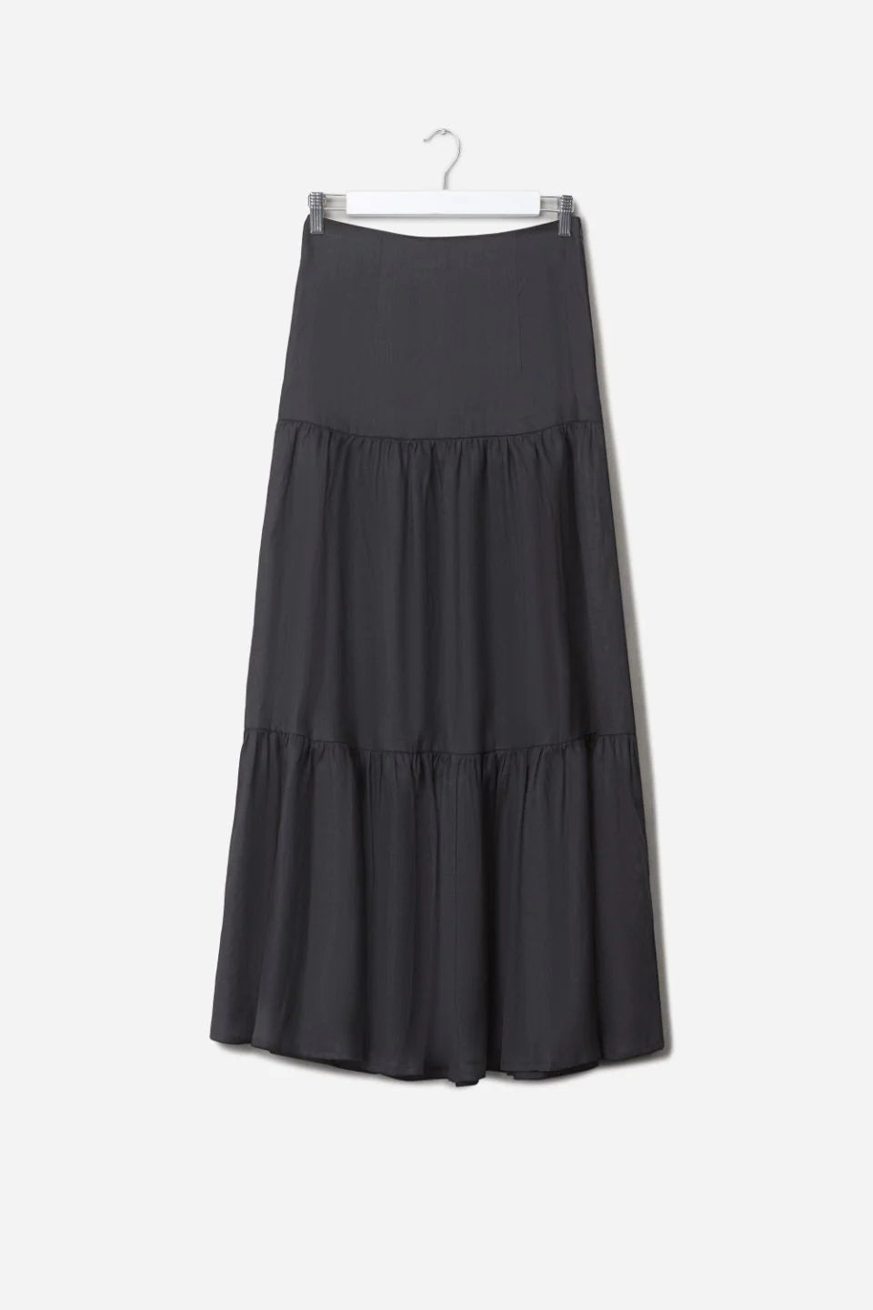 Blazing Tiered Skirt - Black