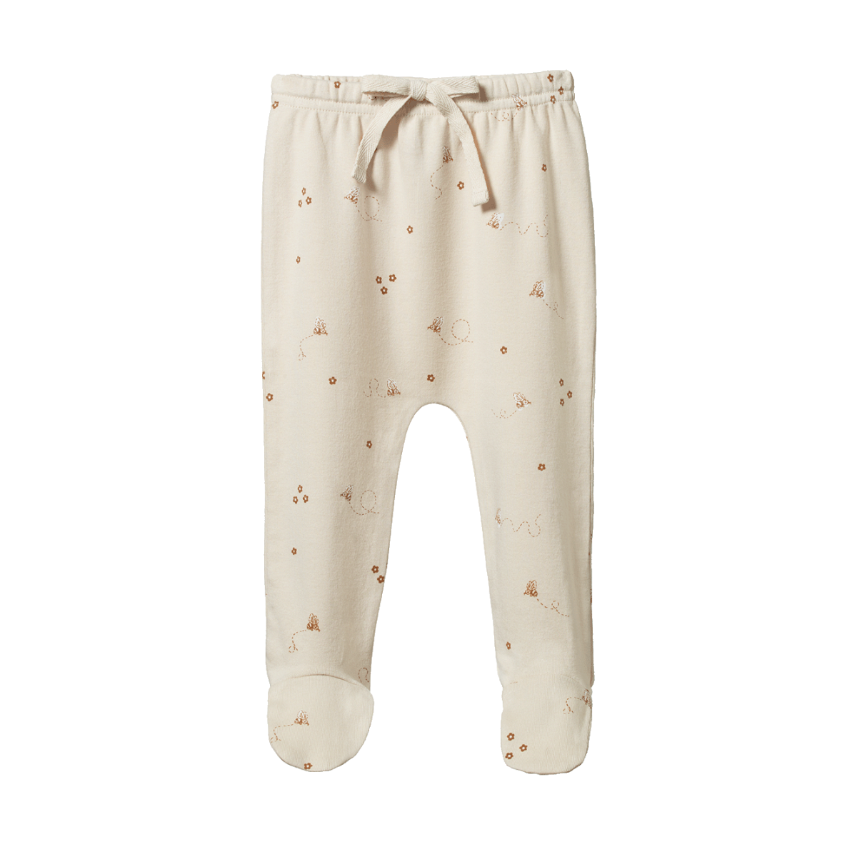 Footed Rompers - Bumble Bee