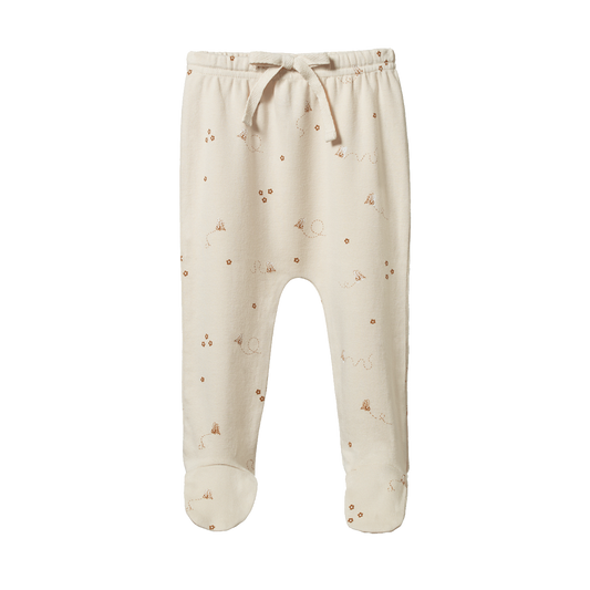 Footed Rompers - Bumble Bee