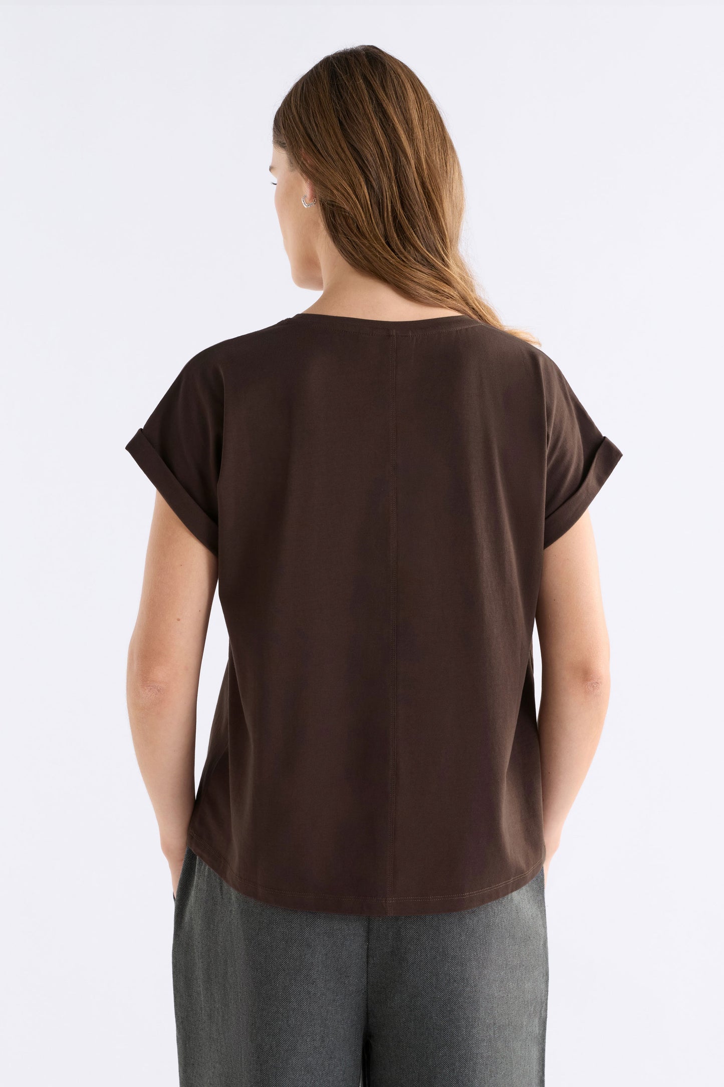 Cille T-Shirt - Espresso