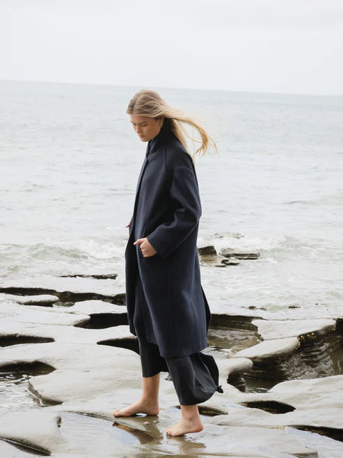 Classic Coat - Navy