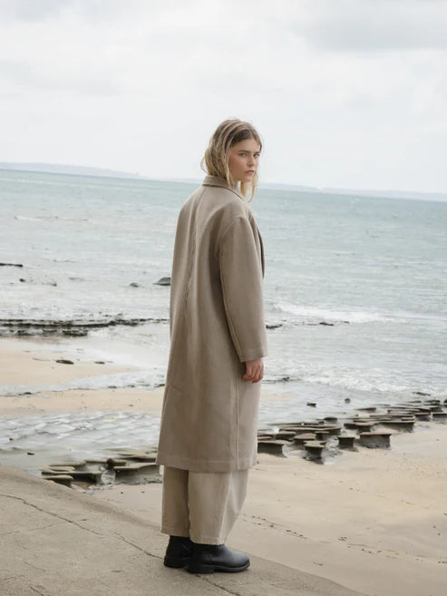 Classic Coat - Oat