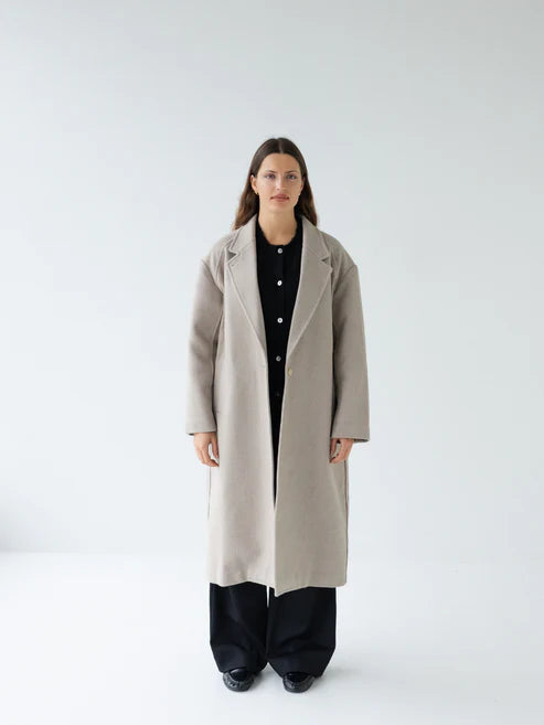 Classic Coat - Oat
