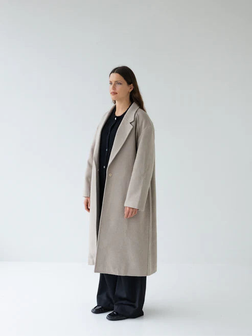 Classic Coat - Oat