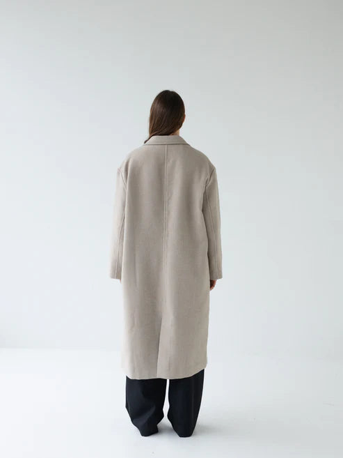Classic Coat - Oat