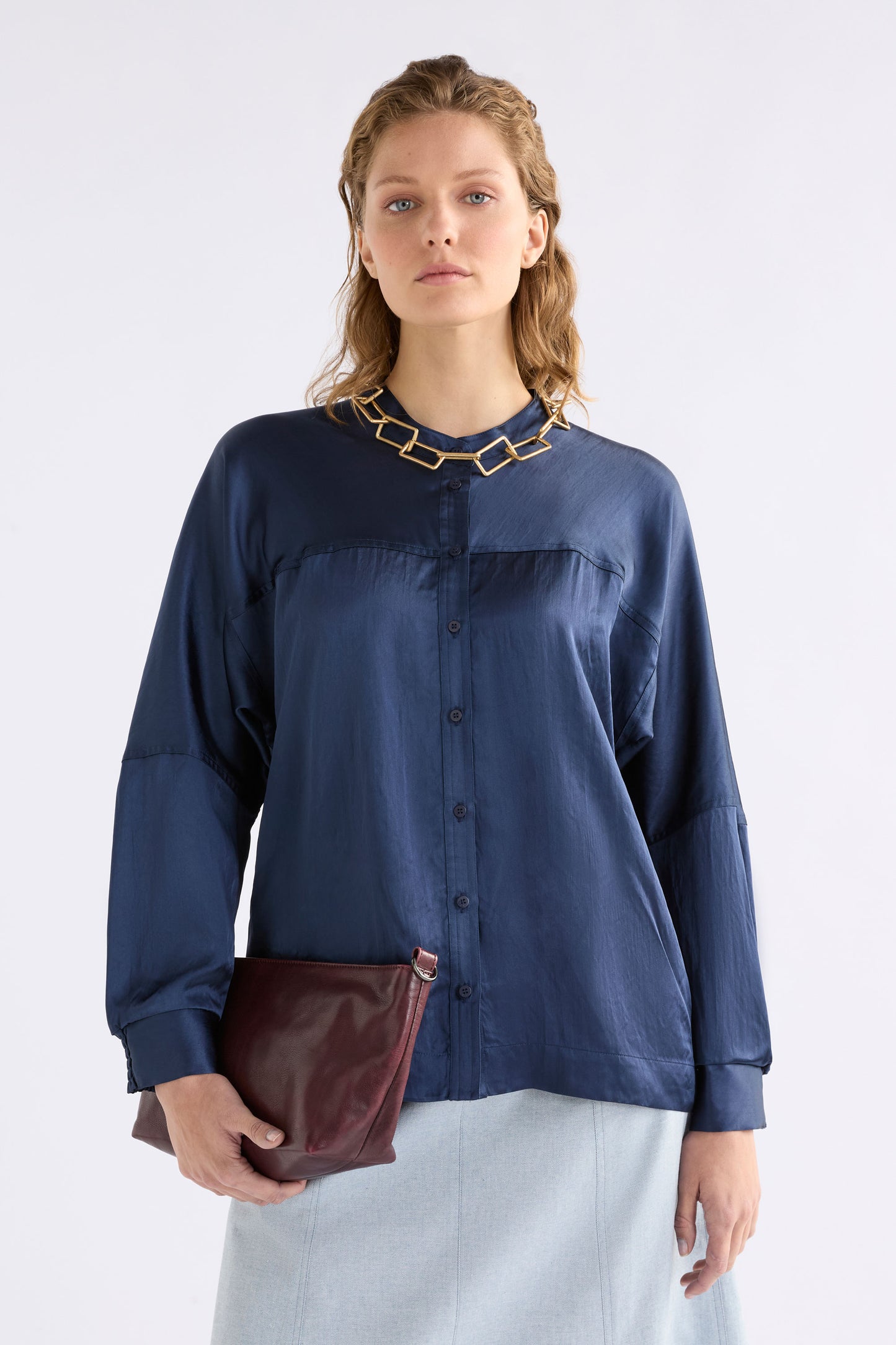 Dree Shirt - Steel Blue