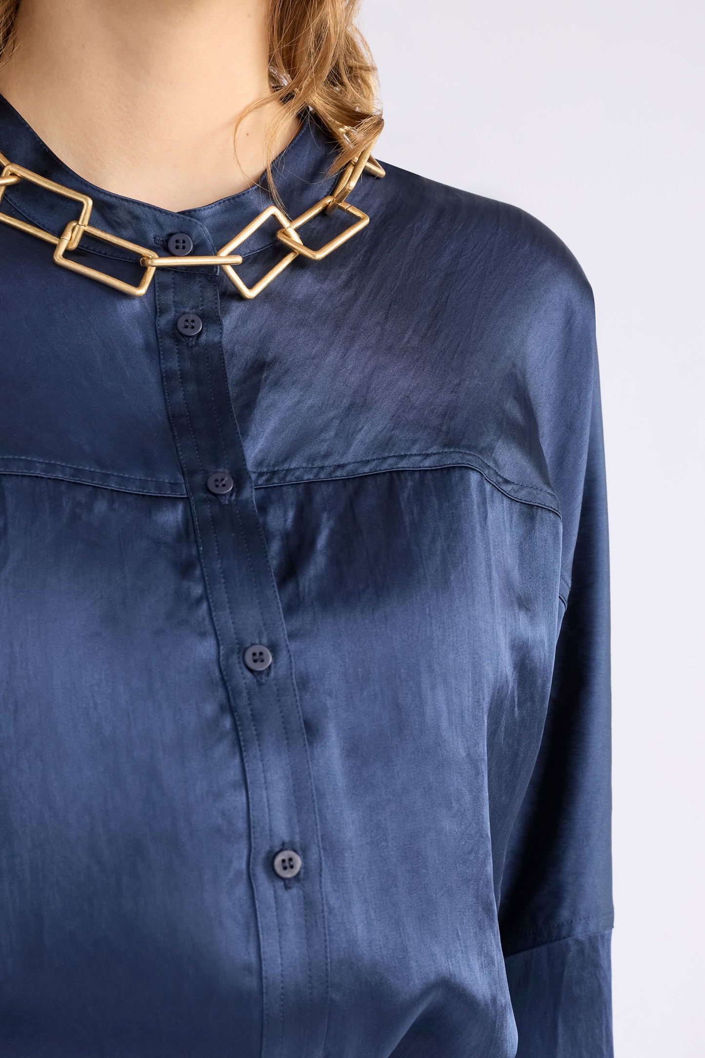 Dree Shirt - Steel Blue