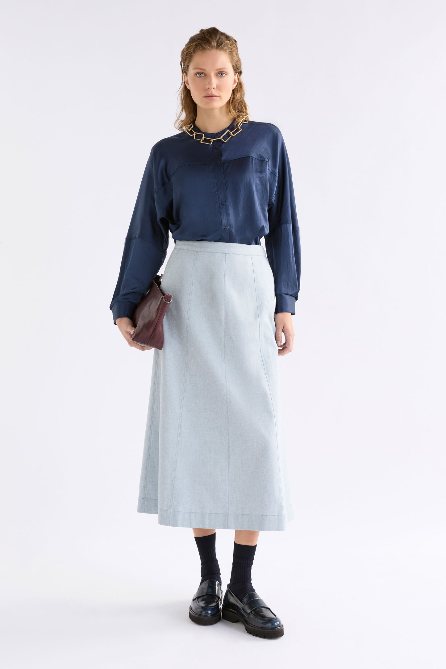 Dree Shirt - Steel Blue