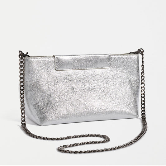 Elsmar Crossbody Bag - Silver or Black