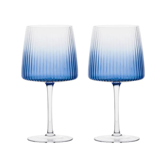 Empire Gin Glasses (Set of Two) - Blue