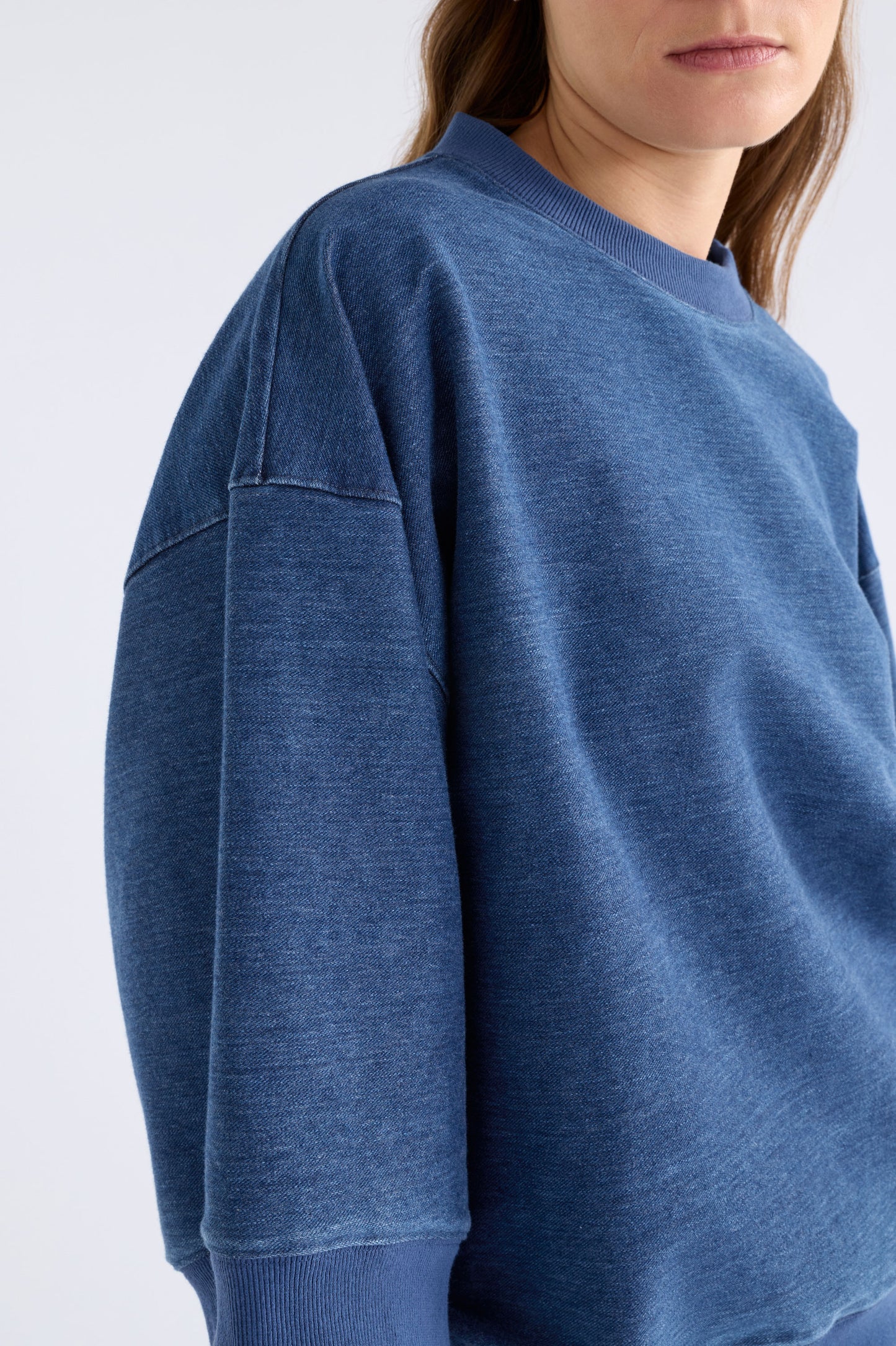 Enfeld Tee - Mid Blue Wash