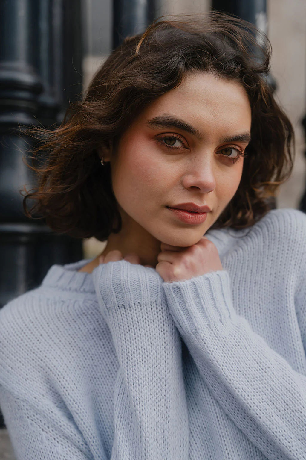 Genuine Crewneck Jumper - Ice Blue