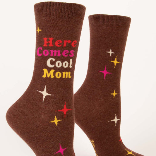 Here Comes Cool Mom - Crew Socks