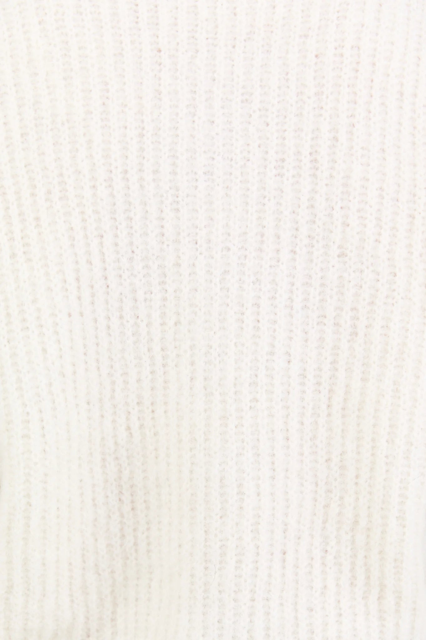 Highlight Mohair Blend Crewneck Cardigan - Ivory