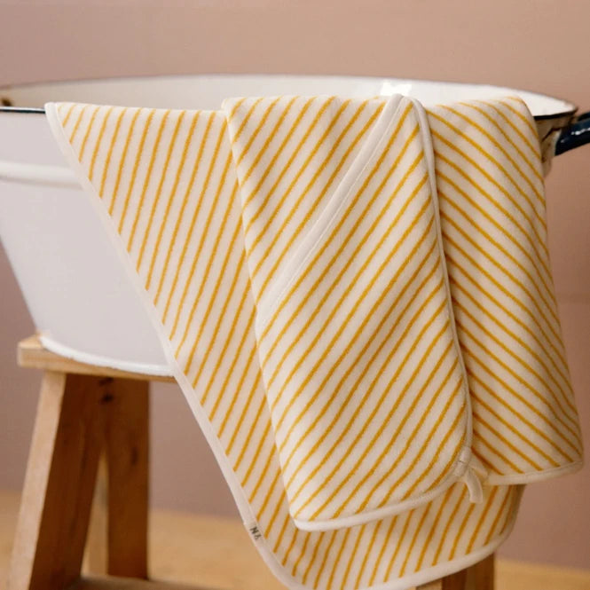 Hooded Towel - Sunshine Sailor Stripe