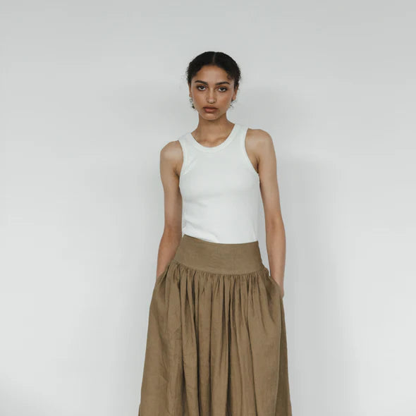 I'm Ready Skirt - Hay