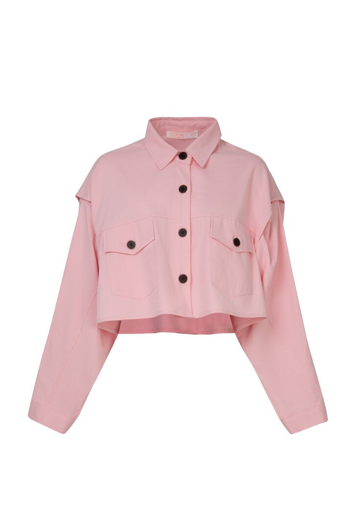 Pocket In Jacket - Pink