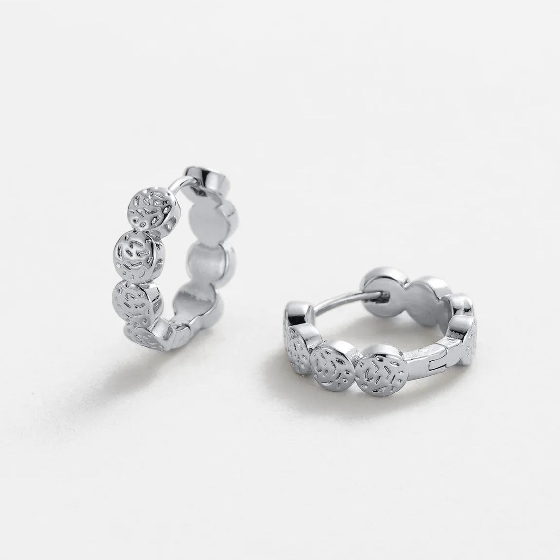 Josie Hoop Earring - Gold & Silver