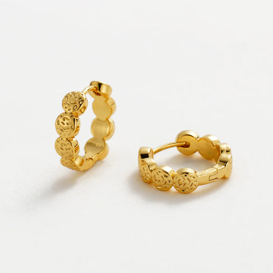 Josie Hoop Earring - Gold & Silver