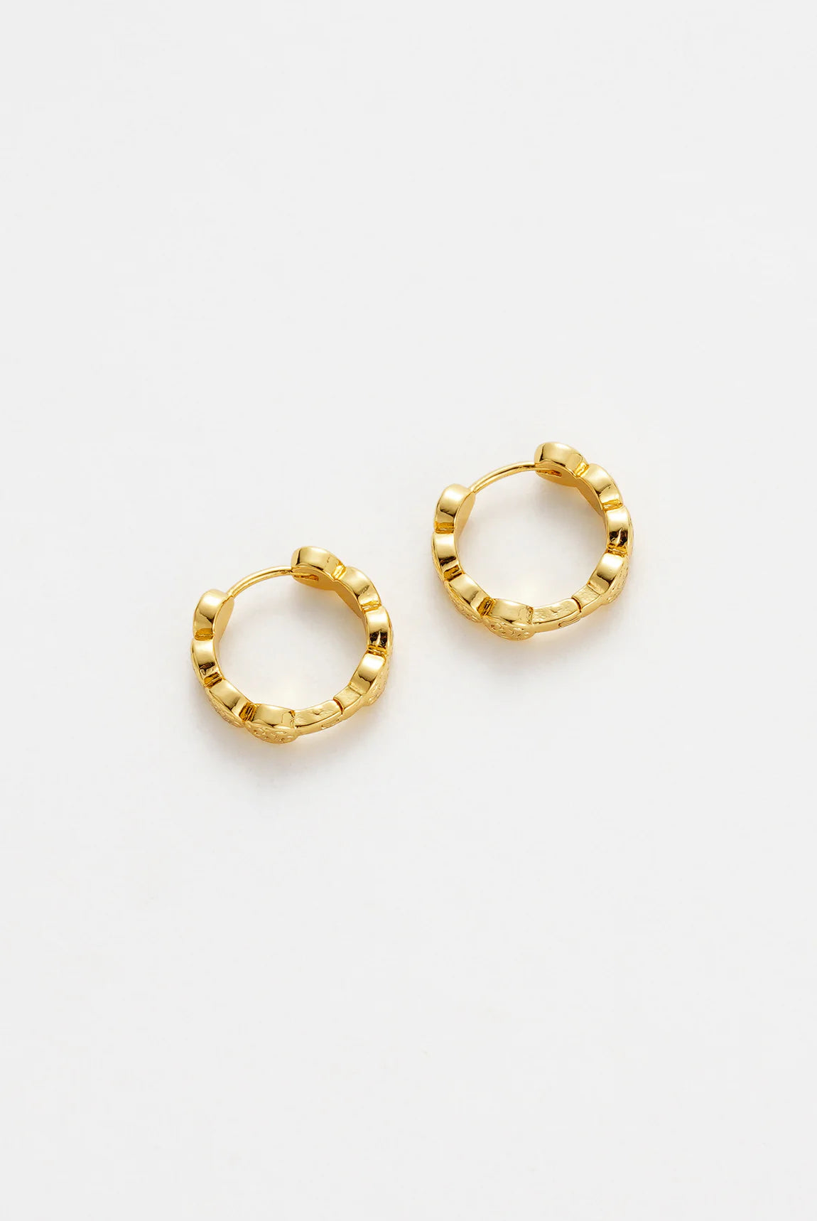 Josie Hoop Earring - Gold & Silver