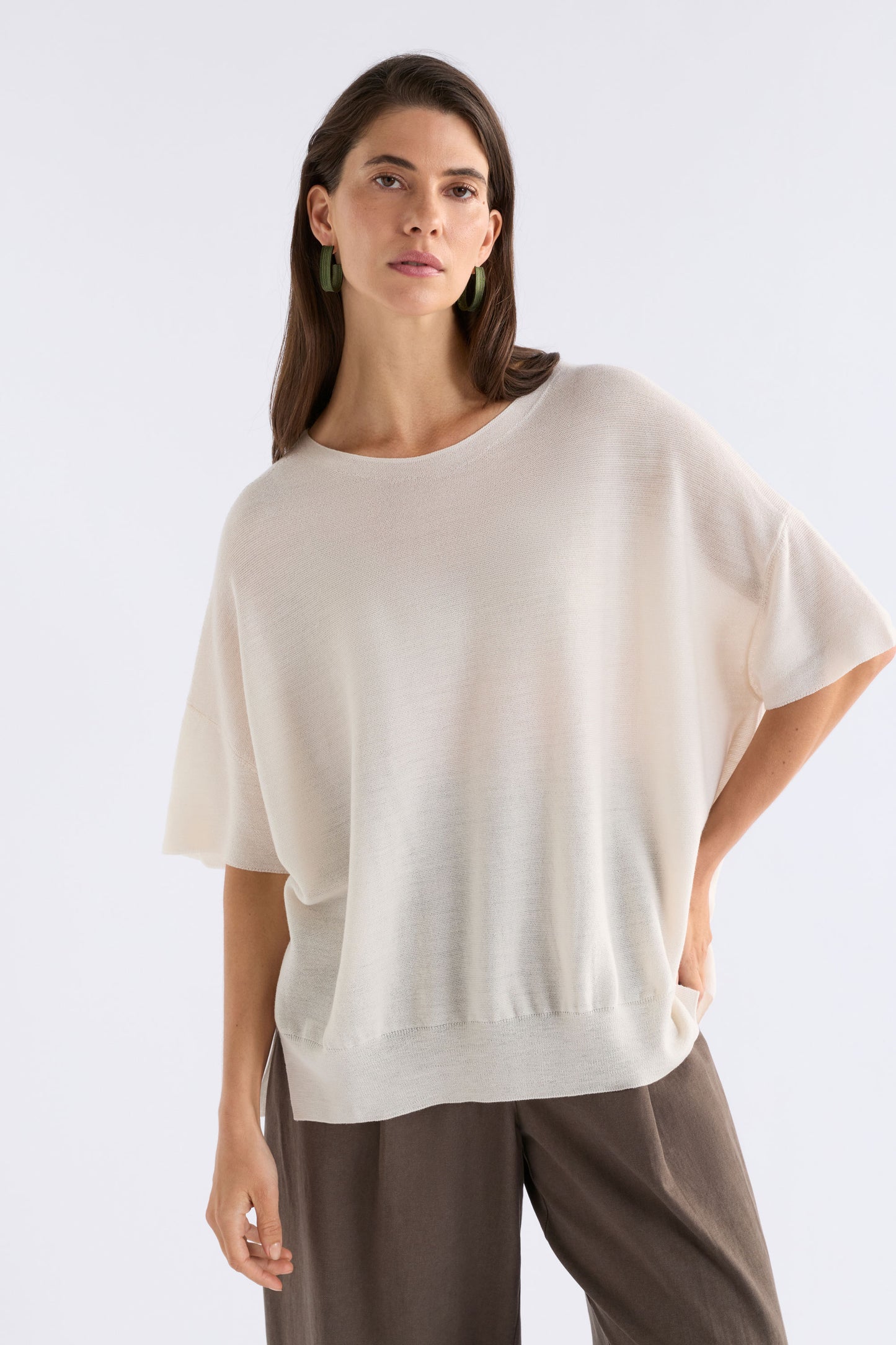 Kita Knit Top - Cream