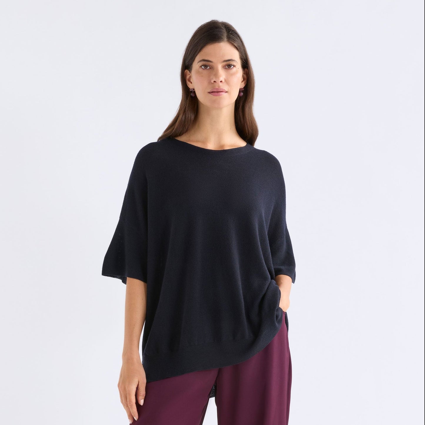 Kita Knit Top - Midnight