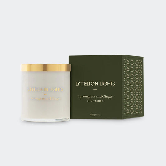 Lemongrass & Ginger Candle - Medium