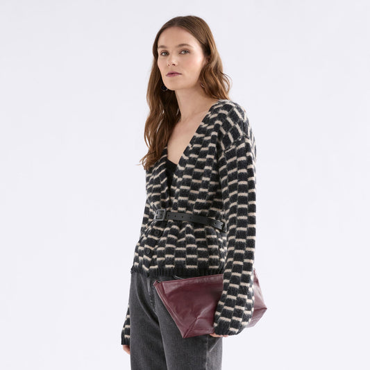 Lunz Cardi - Black/Beige