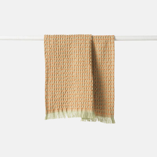 Mae Hand Towel - Avocado/Jaffa