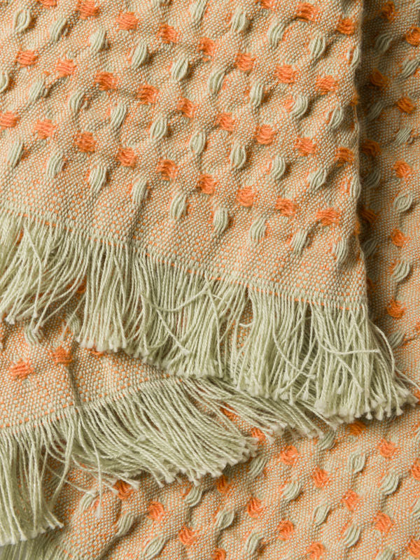 Mae Hand Towel - Avocado/Jaffa