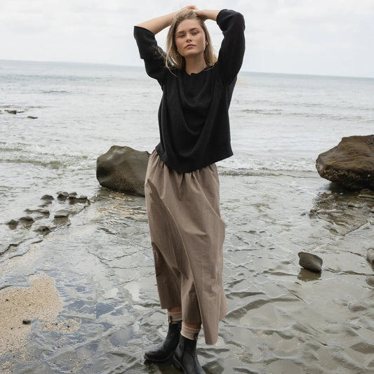 Maxi Skirt - Fog