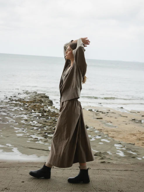 Maxi Skirt - Fog