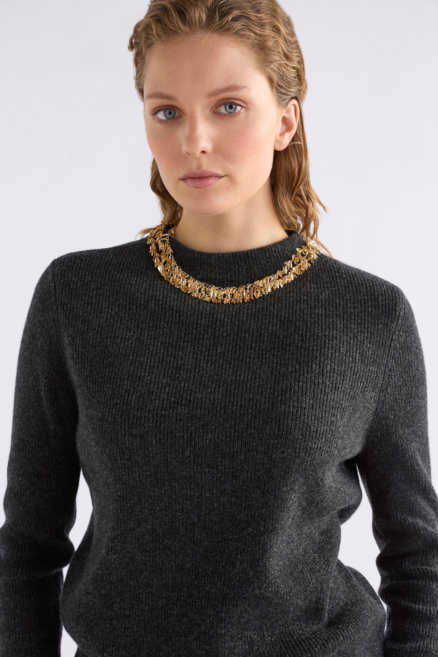 Nevis Sweater - Charcoal