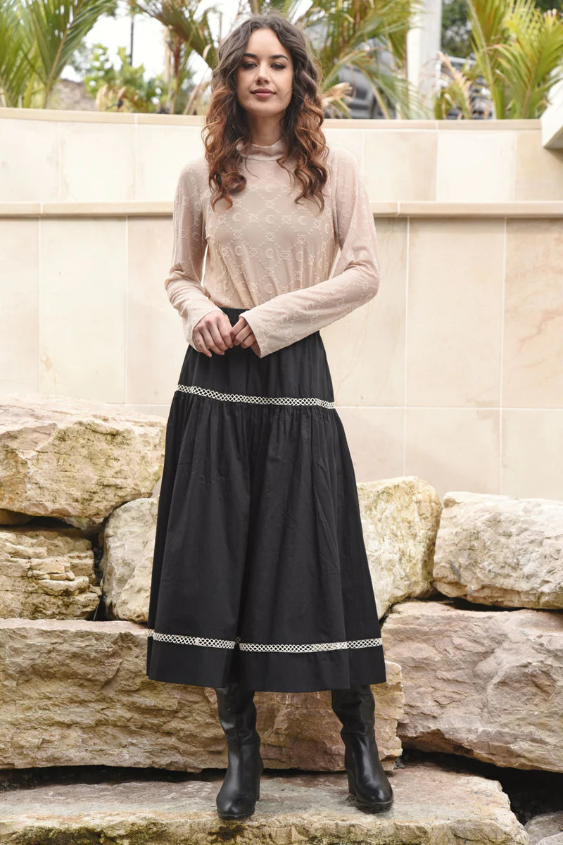 New Horizons Skirt - Black