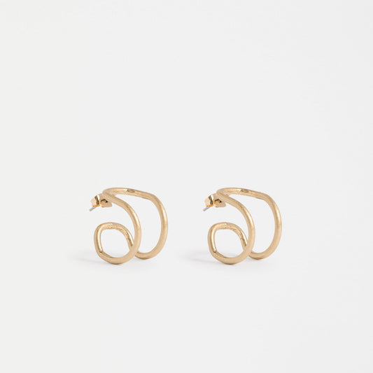 Orden Hoop Earring - Gold or Silver