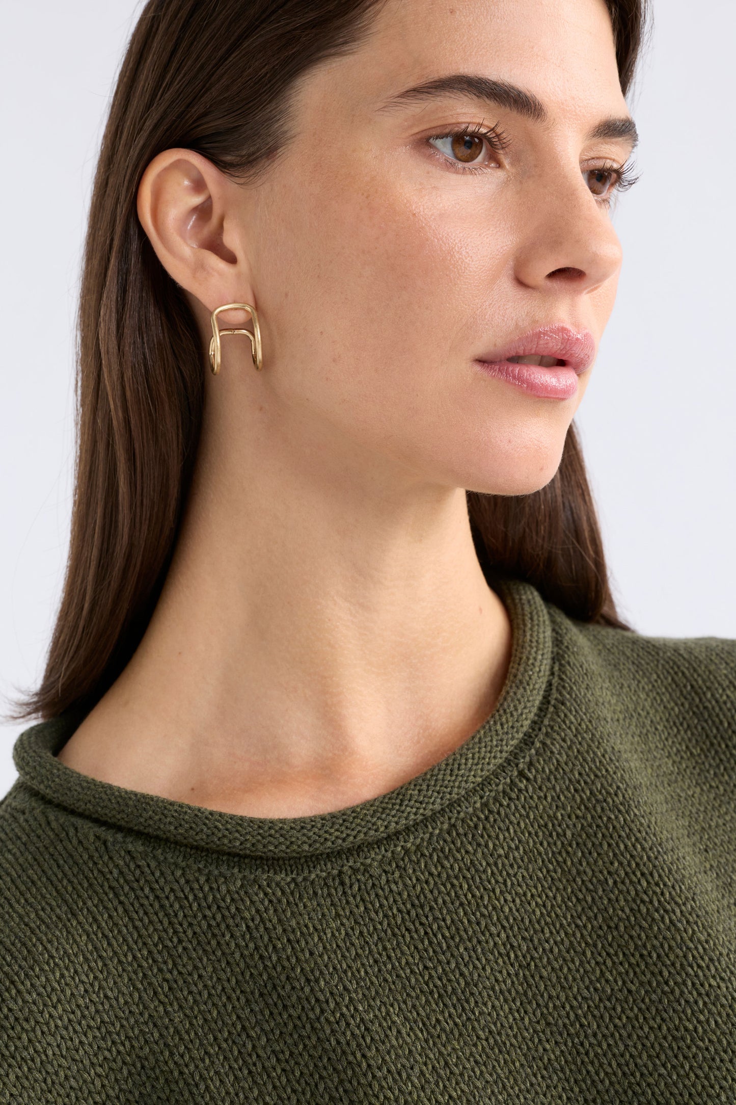 Orden Hoop Earring - Gold or Silver