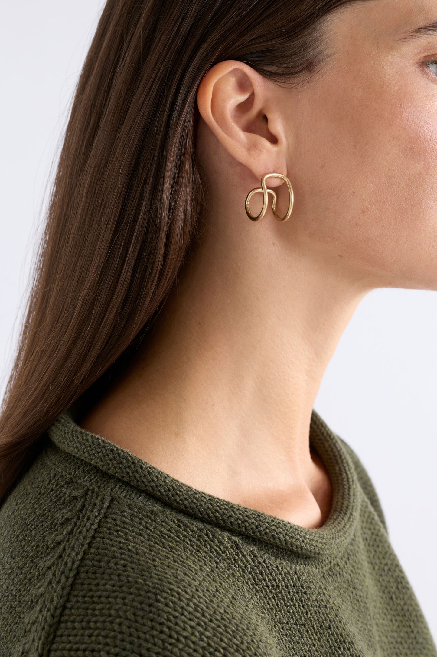Orden Hoop Earring - Gold or Silver