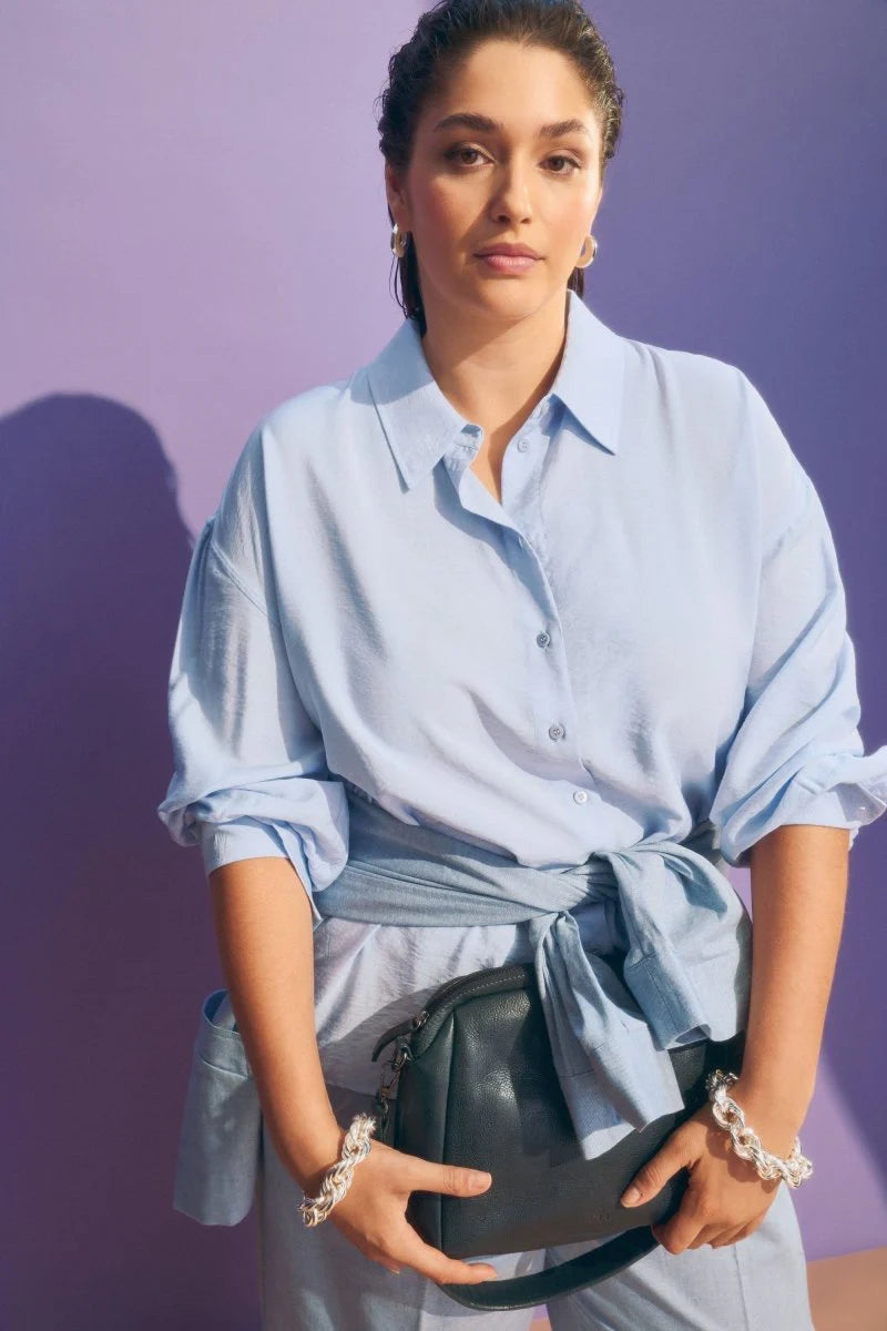 Pressa Shirt - Pearl Blue