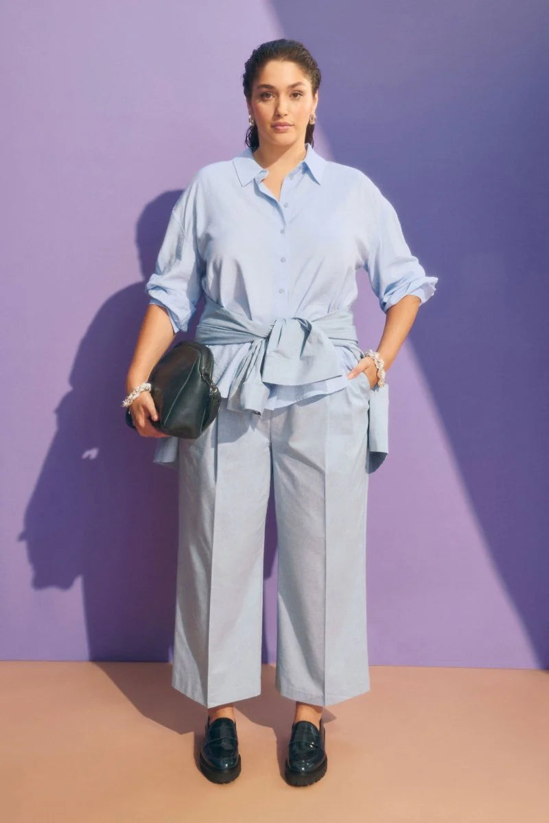 Pressa Shirt - Pearl Blue