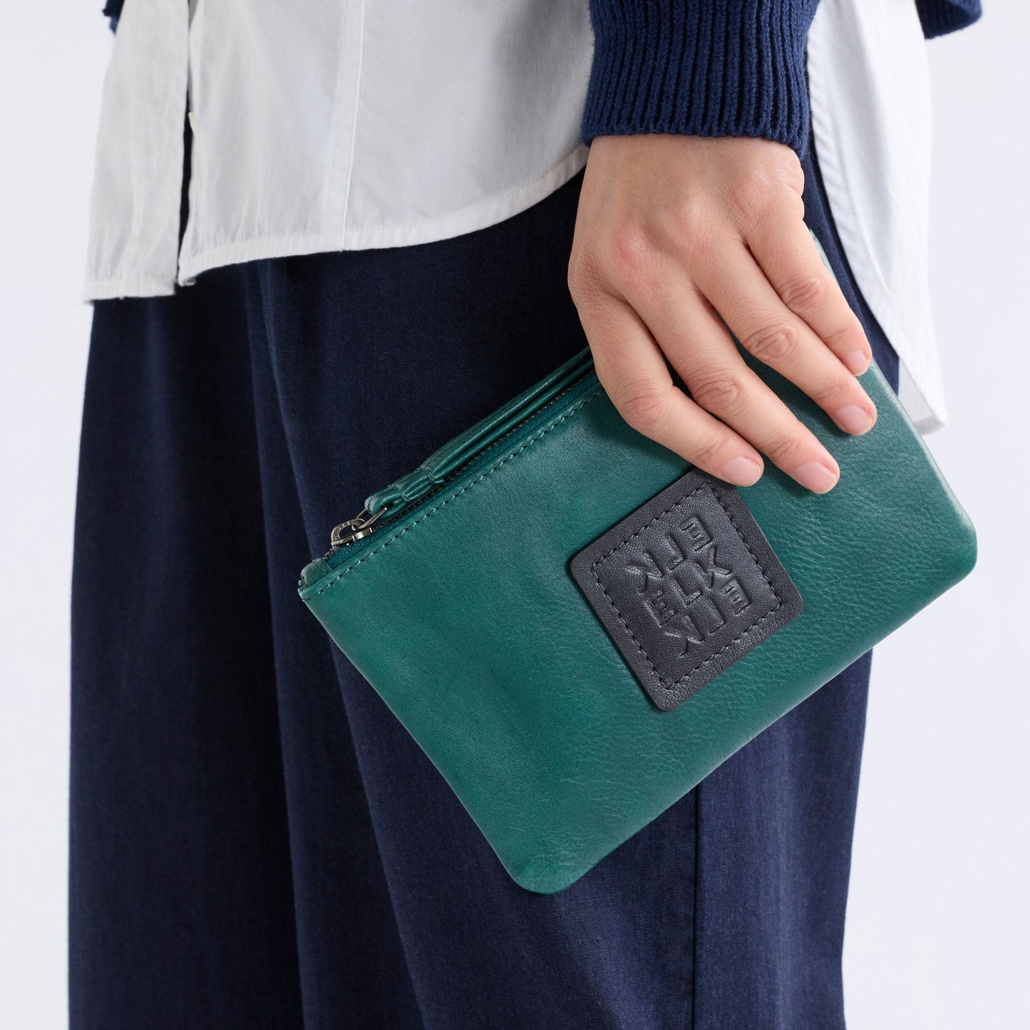 Rahni Small Pouch - Espresso or Verdant Green