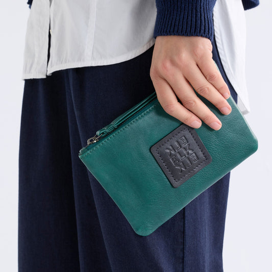 Rahni Small Pouch - Espresso or Verdant Green