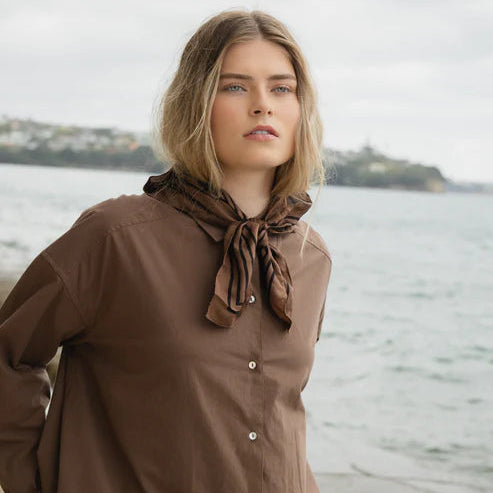 Simple Shirt - Cocoa