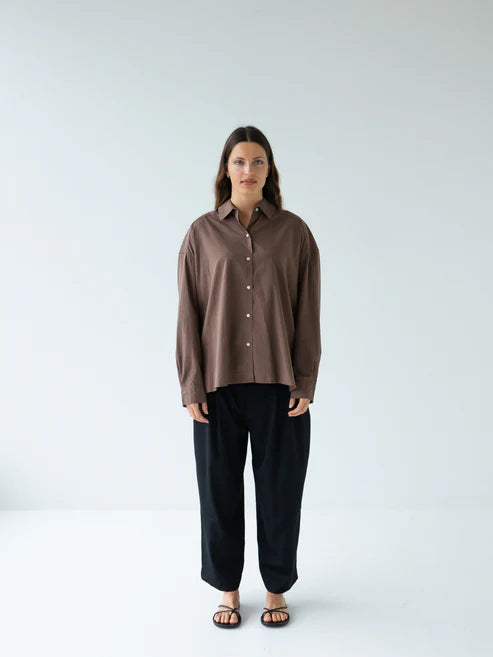 Simple Shirt - Cocoa