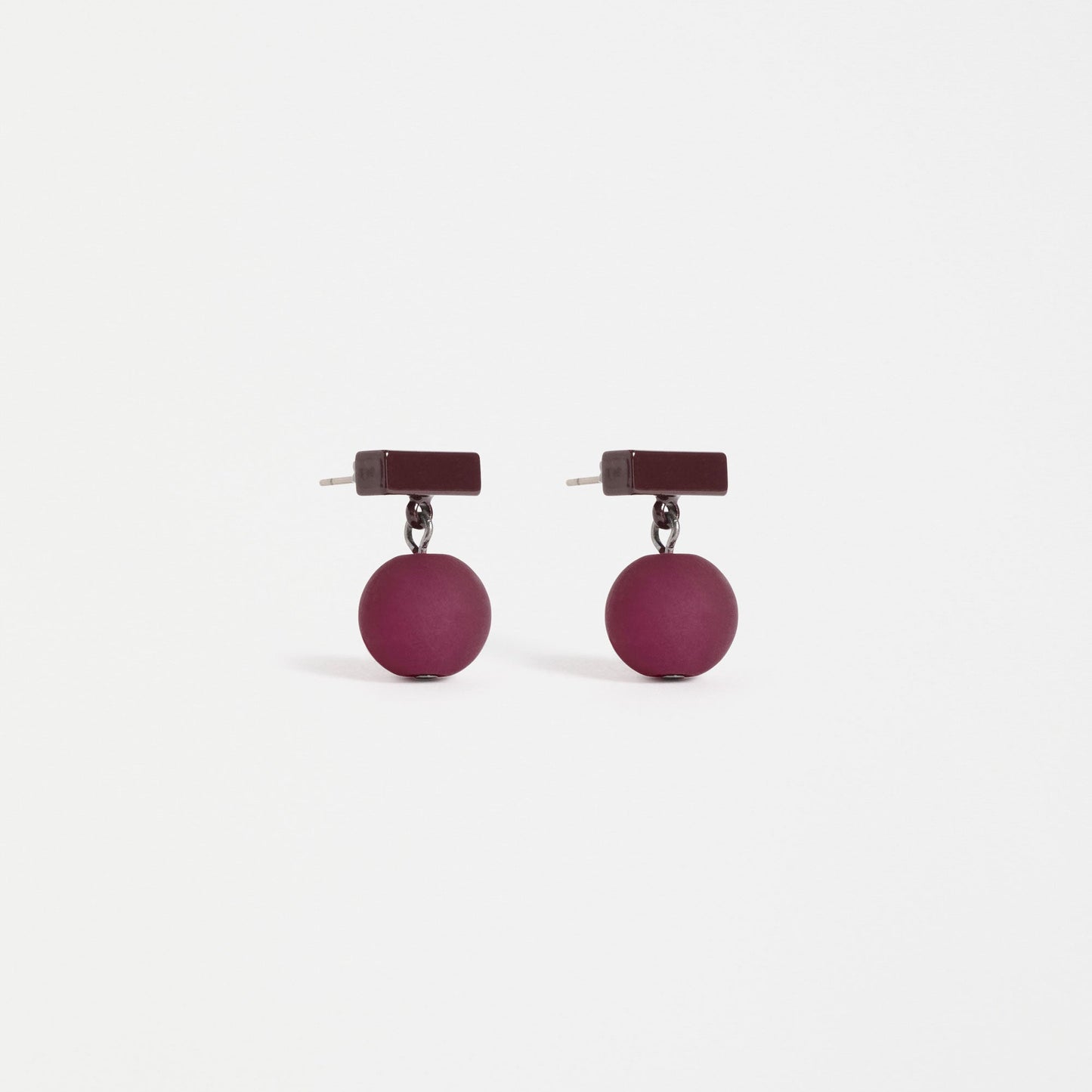 Sjetka Earring - Blue Steel or Shiraz