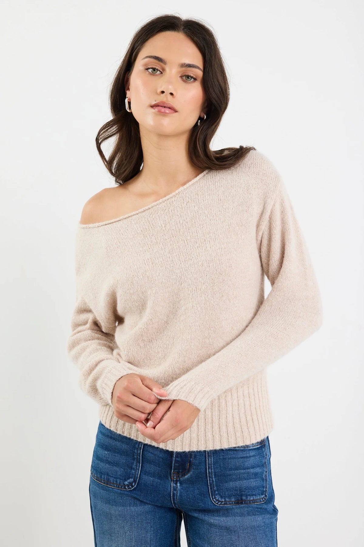 Ruby Flo Society Jumper - Oat – Ruby Six