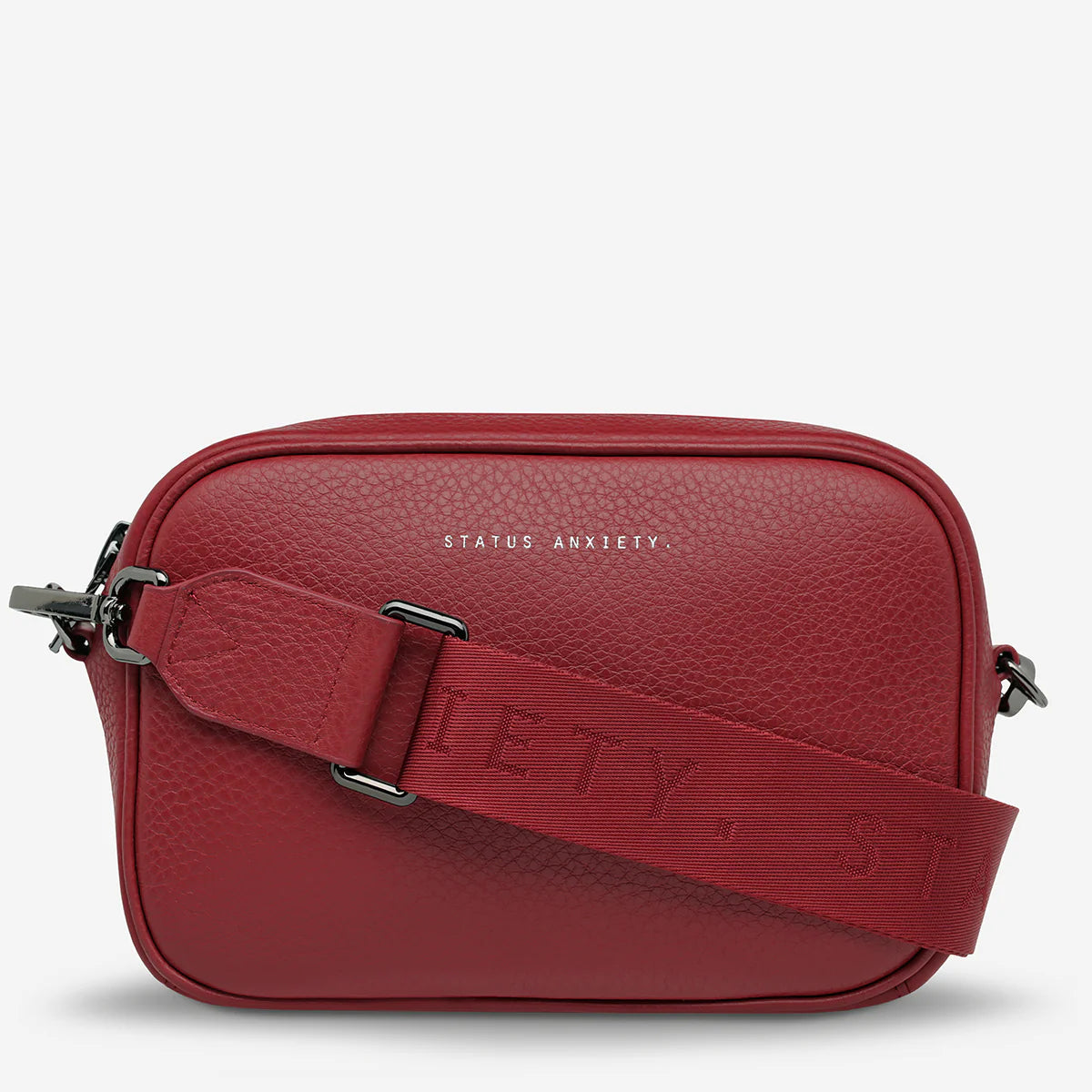 Plunder File Plunder Bag With Webbed Strap - Rouge – Ruby Six