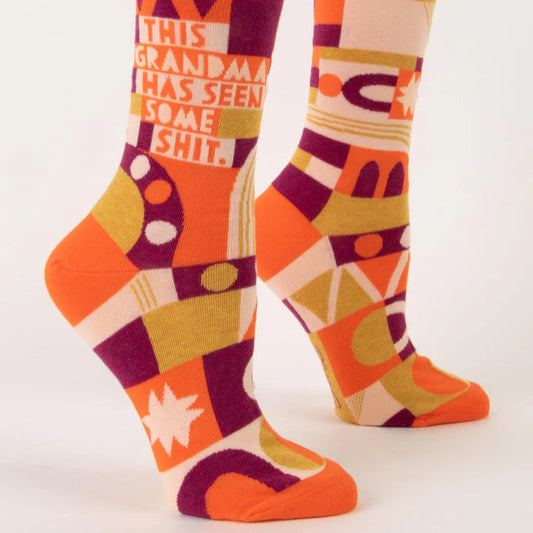 This Grandma Has Seen Some Shit - Crew Socks