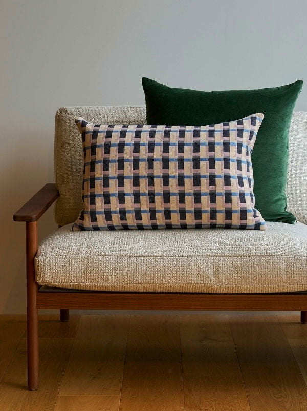 Citta Velvet Cushion Cover - Duck Green