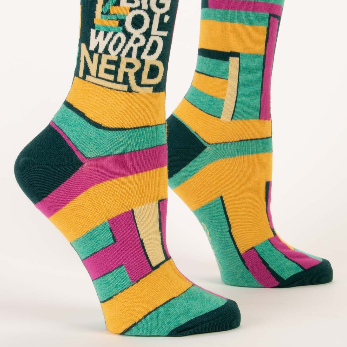 Big 'Ol Word Nerd - Crew Sock