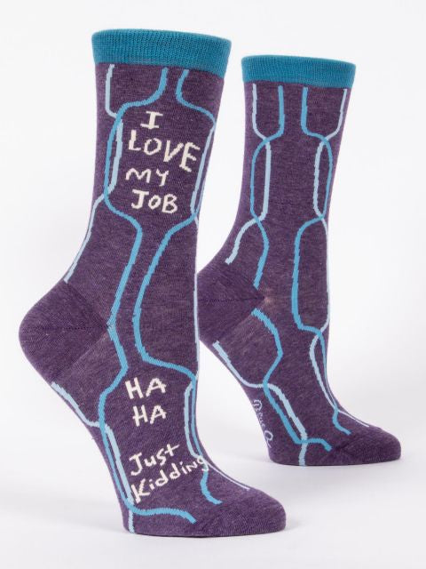 I Love My Job - Crew Socks